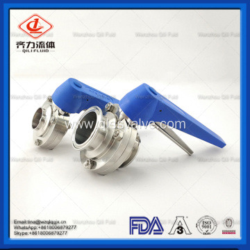 Sanitary Butterfly Valve with 3A cerification